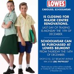 Uniforms – Lowes is moving